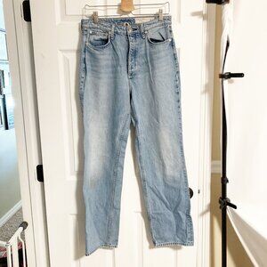 Rag & Bone Alex High Rise Straight Jean Lucy Wash Size 29